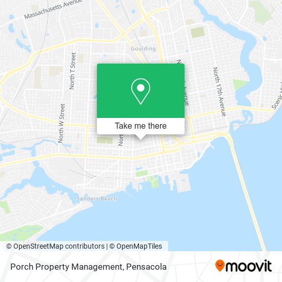 Mapa de Porch Property Management