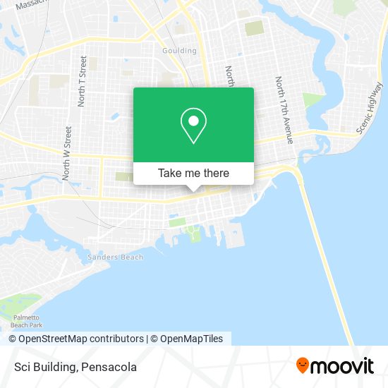 Mapa de Sci Building