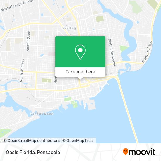 Oasis Florida map