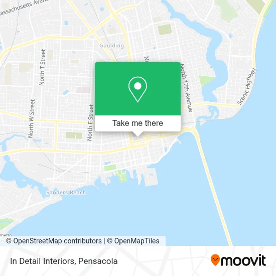 In Detail Interiors map