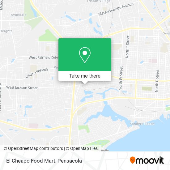 El Cheapo Food Mart map