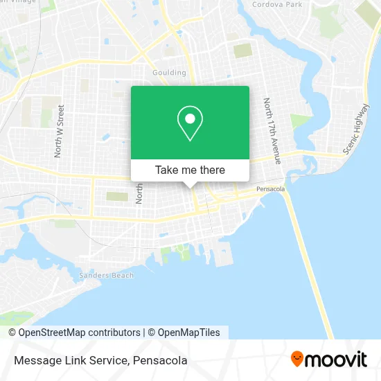 Message Link Service map