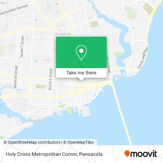 Mapa de Holy Cross Metropolitan Comm