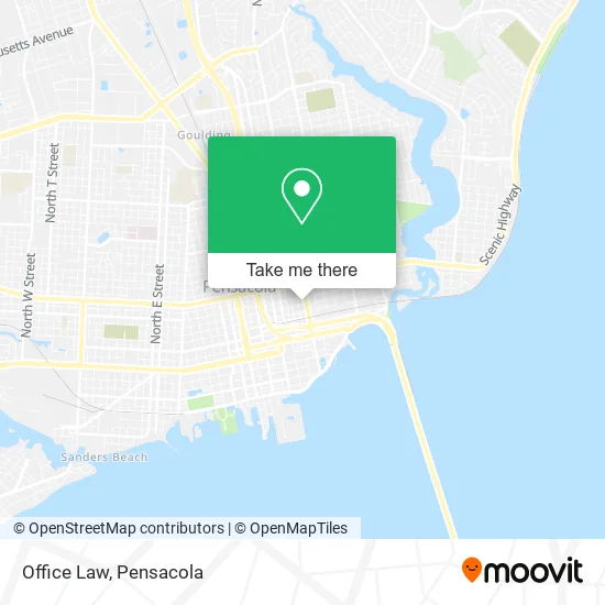 Office Law map