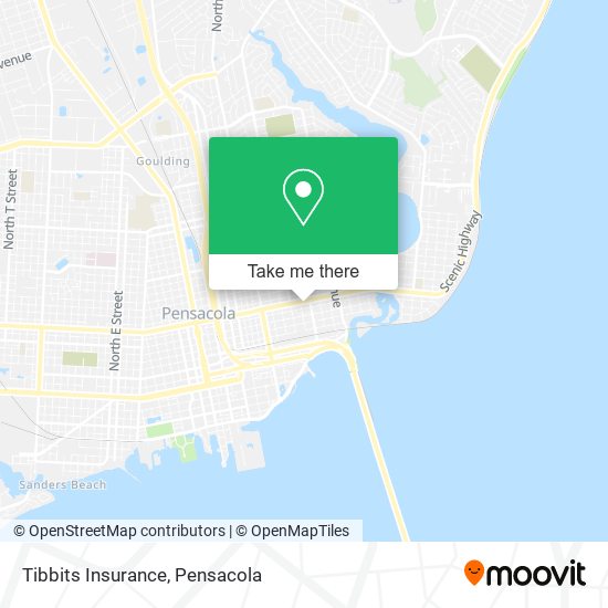 Mapa de Tibbits Insurance