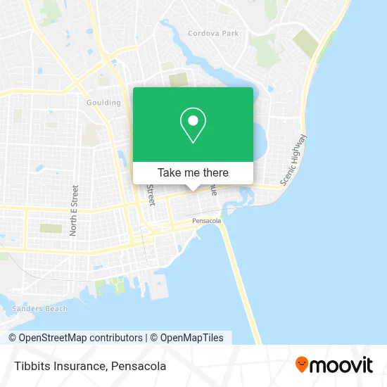 Tibbits Insurance map