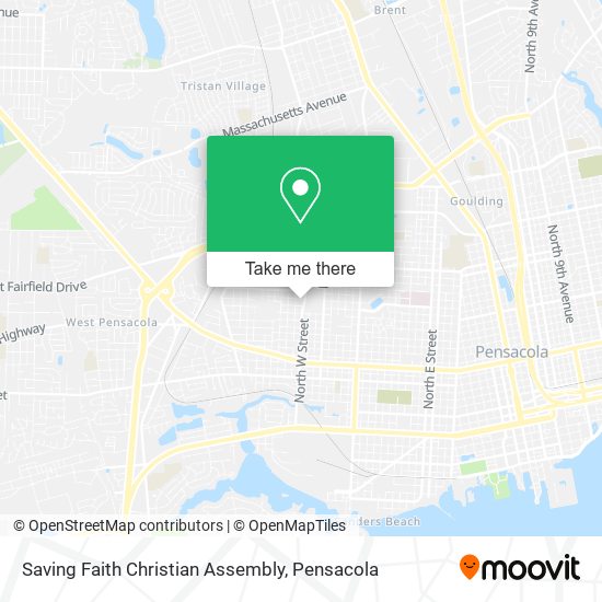 Saving Faith Christian Assembly map