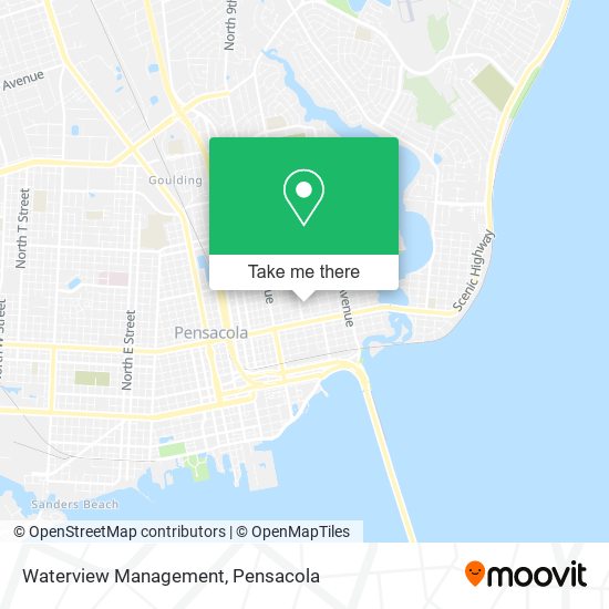 Waterview Management map