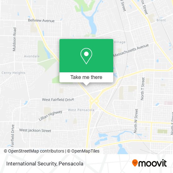 International Security map