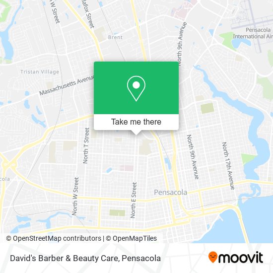David's Barber & Beauty Care map