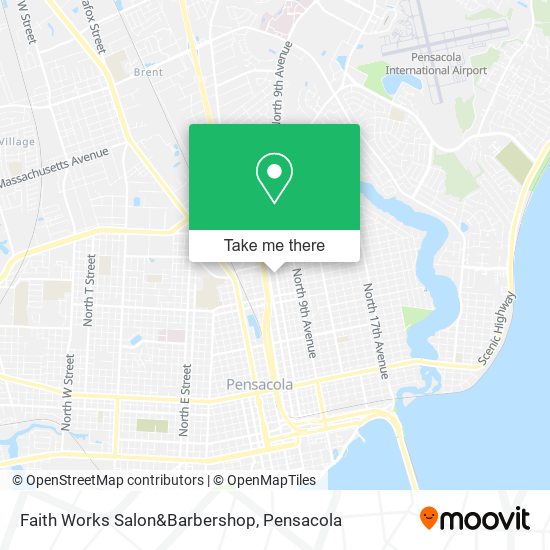 Mapa de Faith Works Salon&Barbershop