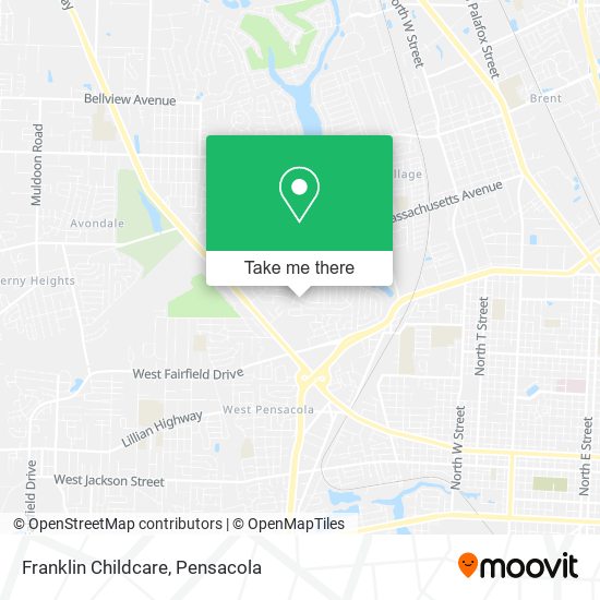 Mapa de Franklin Childcare