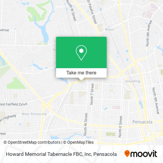 Howard Memorial Tabernacle FBC, Inc map