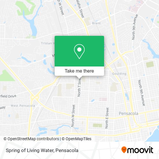 Spring of Living Water map