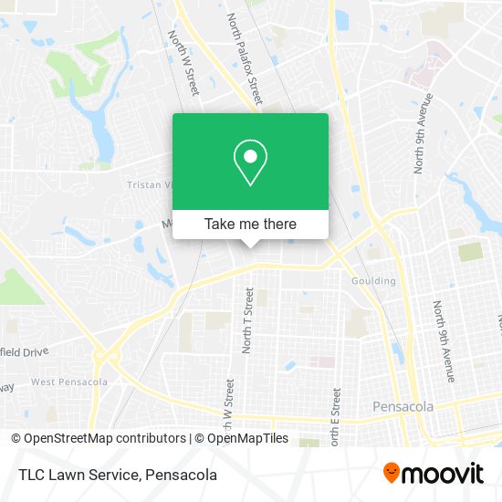 Mapa de TLC Lawn Service