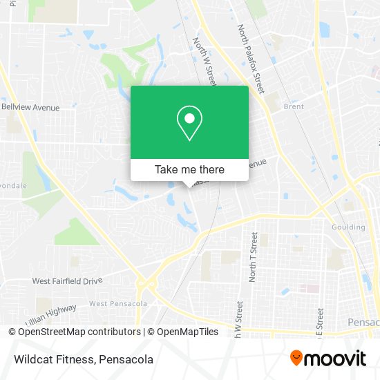 Mapa de Wildcat Fitness