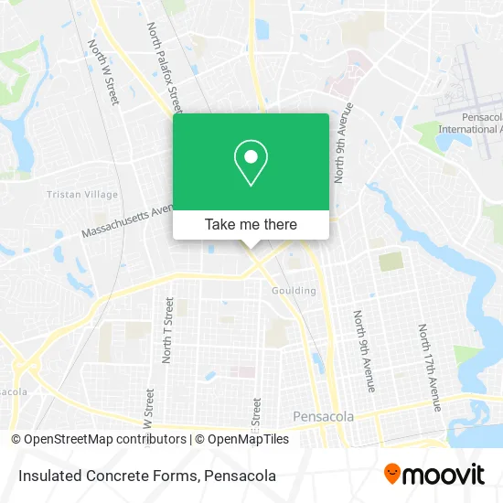 Mapa de Insulated Concrete Forms