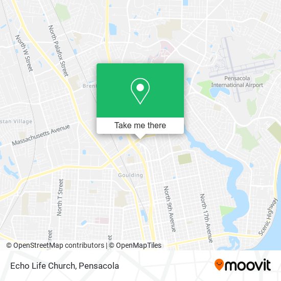 Echo Life Church map