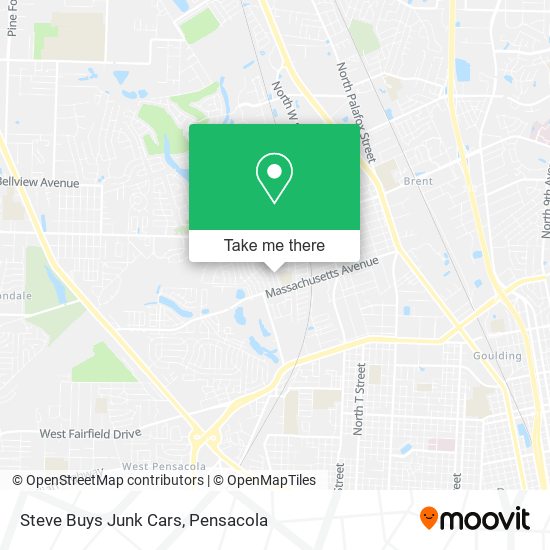 Steve Buys Junk Cars map