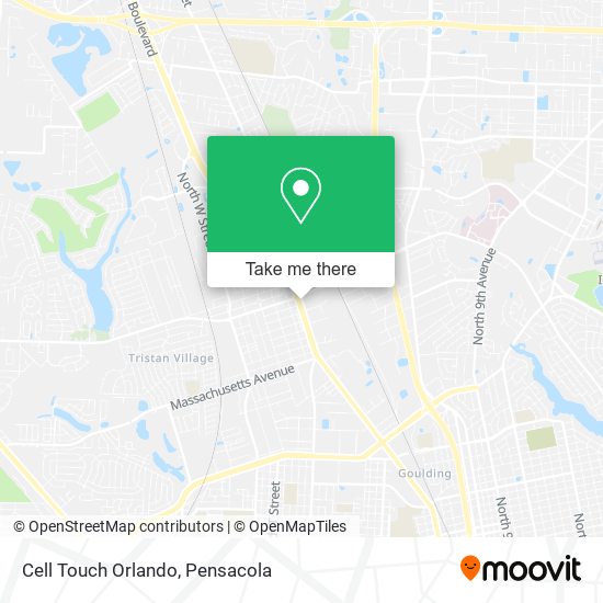 Cell Touch Orlando map