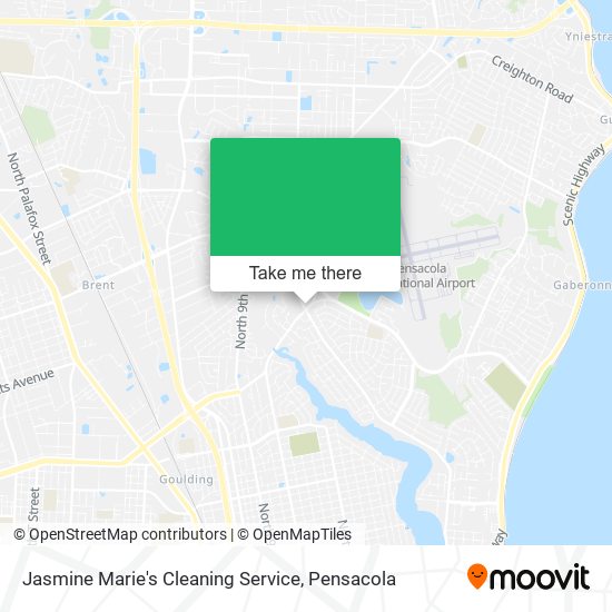 Mapa de Jasmine Marie's Cleaning Service