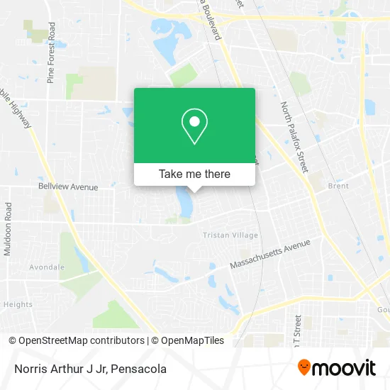 Norris Arthur J Jr map