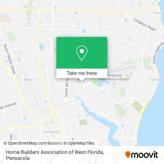 Mapa de Home Builders Association of West Florida