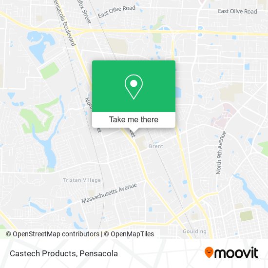 Castech Products map