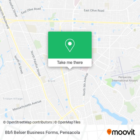 Mapa de Bbfi Belser Business Forms