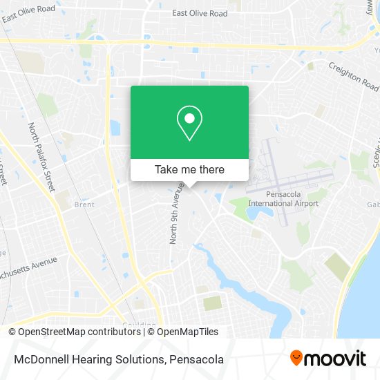 Mapa de McDonnell Hearing Solutions