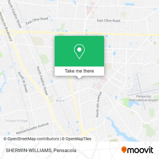 Mapa de SHERWIN-WILLIAMS