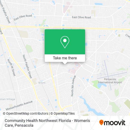 Community Health Northwest Florida - Women's Care map