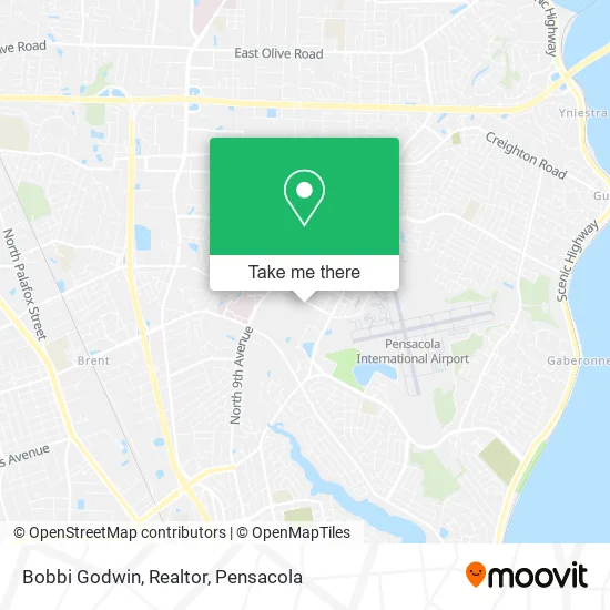 Bobbi Godwin, Realtor map