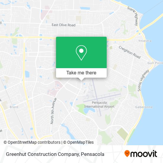 Greenhut Construction Company map