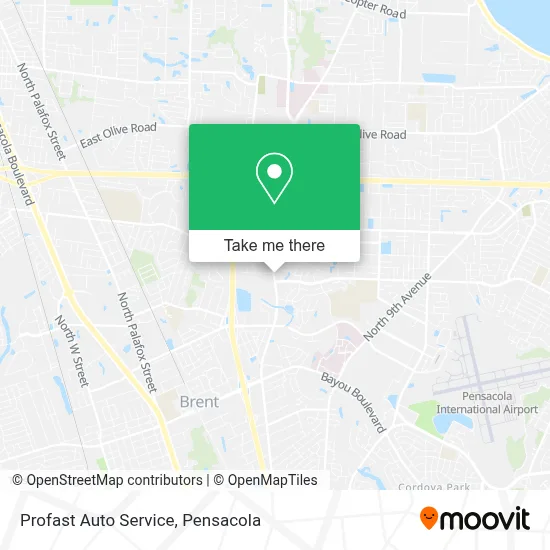 Profast Auto Service map
