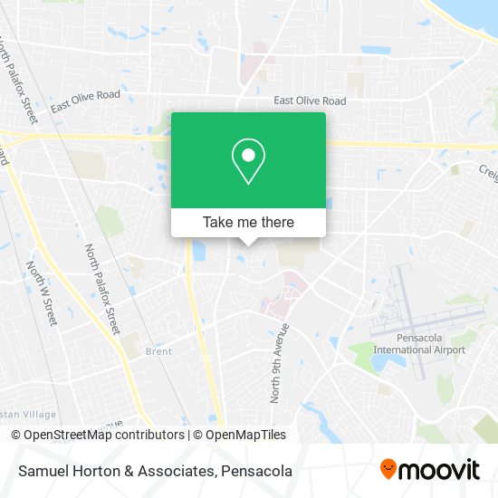 Samuel Horton & Associates map