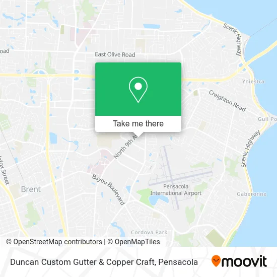 Duncan Custom Gutter & Copper Craft map