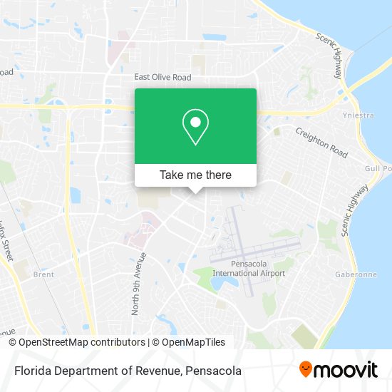 Florida Department of Revenue map