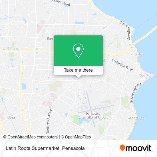 Latin Roots Supermarket map