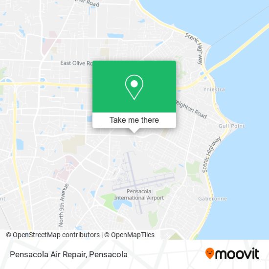 Pensacola Air Repair map