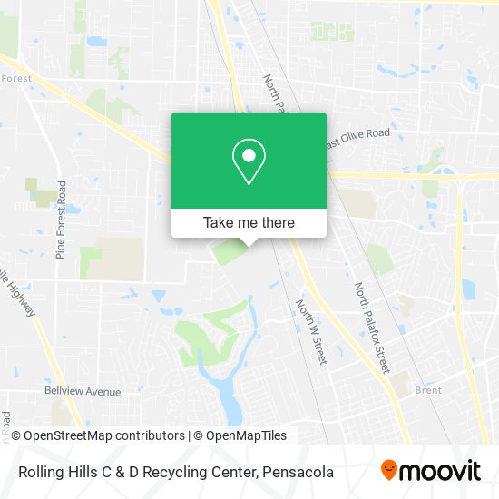 Mapa de Rolling Hills C & D Recycling Center
