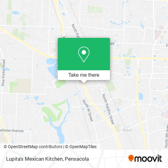 Mapa de Lupita's Mexican Kitchen