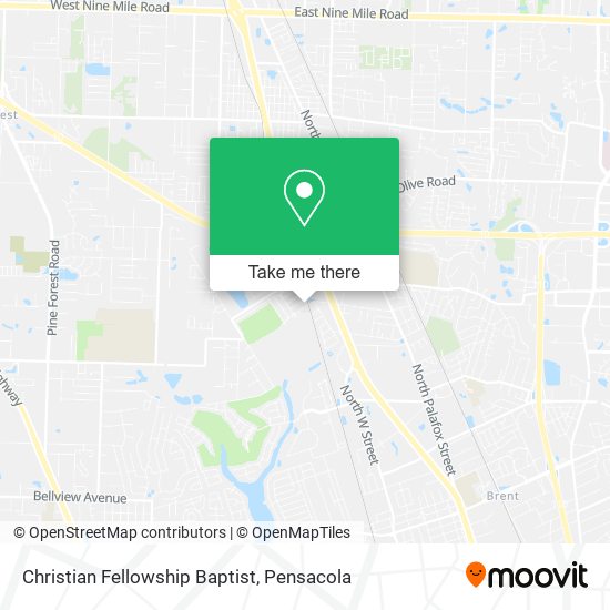Christian Fellowship Baptist map