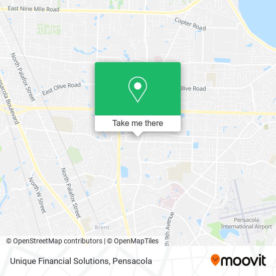 Unique Financial Solutions map