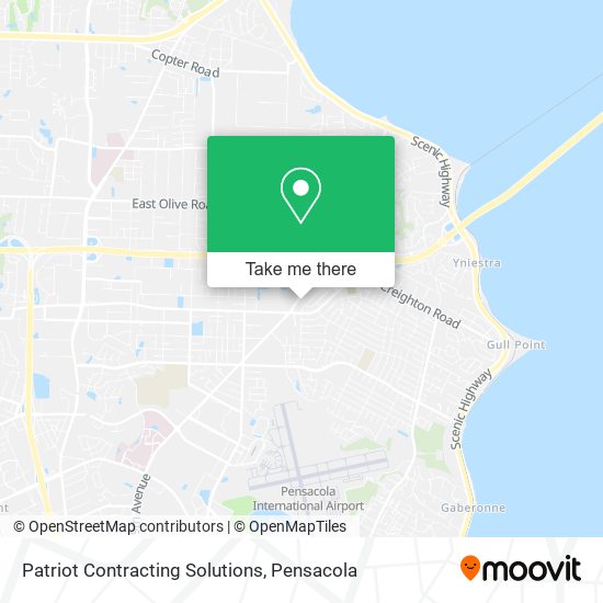 Patriot Contracting Solutions map