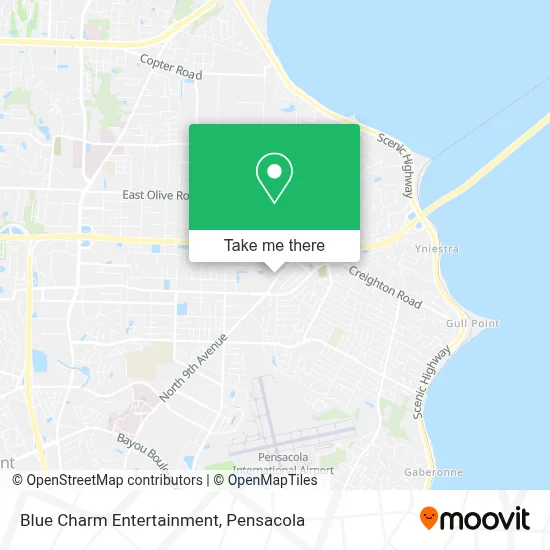 Blue Charm Entertainment map