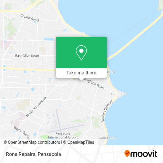 Rons Repairs map