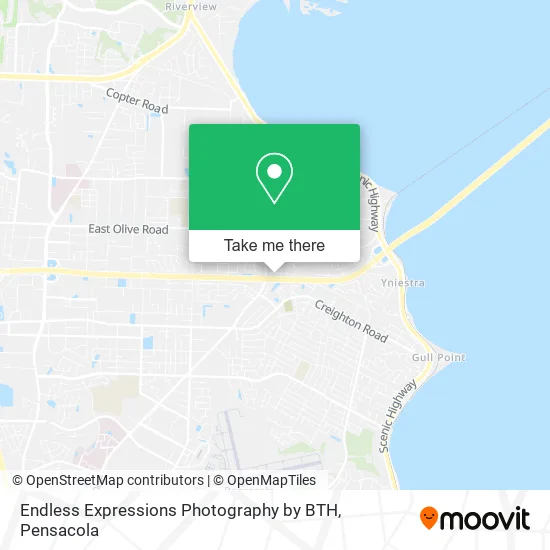 Mapa de Endless Expressions Photography by BTH