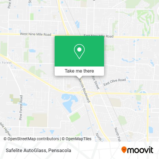 Mapa de Safelite AutoGlass