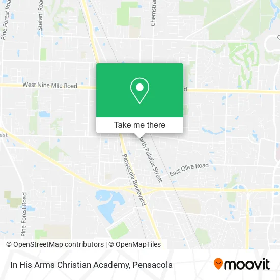In His Arms Christian Academy map